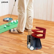 yuksok Semi Automatic Golf Ball Dispenser Machine Tee up Device No Power/No Electricity Required Gol