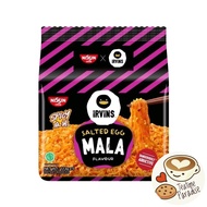 Nissin Irvins Salted Egg Noodles 5packs x 113g (Original / Spicy / Mala)
