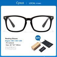 Cyxus Reading Glasses for Men and Women Reading glasses can be fitted with prescription lenses readi