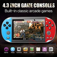 [BISA COD] Gameboy Konsol Game PSP X7 Screen Besar 4.3 Inch 8G Mp5 Musik Video Player