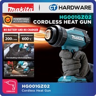 MAKITA HG001GZ02 CORDLESS HEAT GUN 40V UP TO 600°C WITHOUT BATTERY & CHARGER