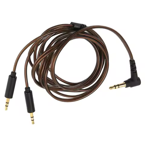 3.5mm to Dual 2.5mm Earphone Replacement Cable 120cm Length for Hifiman HE400S HE 400I HE560 HE 350 