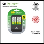 GP GPPB570 Charger +4's 2100 AA Rechargeable Battery