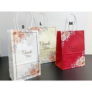 【EONMIR】RM0.36 / 10 Color / Harga Murah / Paper Beg Kenduri Kahwin Paper Gift Beg Paper Beg Thank Yo