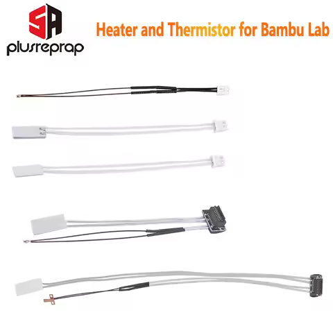 Ceramics Heating element Thermistor for Bambu lab A1 A1Mini X1 X1C P1 P1P P1S Combo 3D Printer Heate