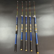AT/★Medium Soft Adjustable First Diameter.Colorful Soft Tail Small Rock Role Sea Fishing Rod Surf Casting Rod Casting Ro