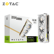 索泰 ZOTAC GAMING RTX 5080 SOLID OC White 16GB/std:2640MHz/三風扇/註冊五年保(長32.9cm)