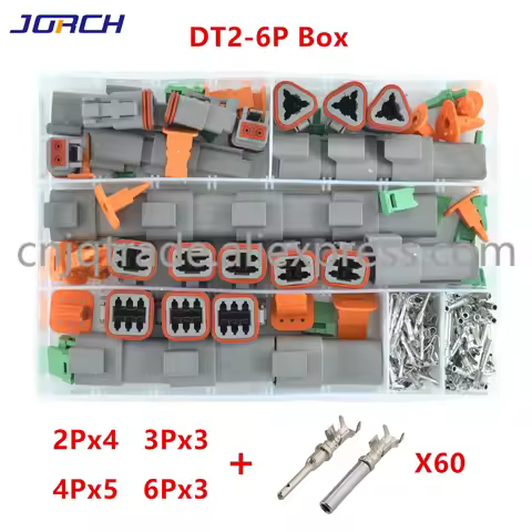 Deutsch DT Series Waterproof Wire Connector Kit DT06-2S DT04-2P DT06-3S DT04-3P Automotive Sealed Pl
