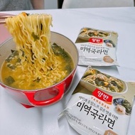 韓國熱賣 Paldo 海帶湯拉麵/蛤蜊昆布麵 4包裝