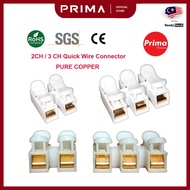 Pure Copper Fast Wire Connector Quick Connector Electrical Wire Terminals 2Pin 3Pin