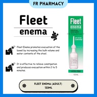 FLEET ENEMA (ADULT) 133ML FOR RELIEF OCCASIONAL CONSTIPATION. EXPIRY DATE : 06/06/2026