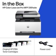 HP 彩色雷射打印機 Color LaserJet Pro MFP 3301sdw Printer