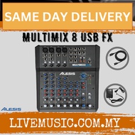 Alesis MultiMix 8 USB FX 8-channel Mixer with Effects and USB Audio Interface
