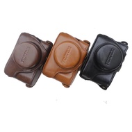 Fujifilm X100V X100S X100F PU Leather Camera Case Bag Cover For Fujifilm X100V X100S X100F With Shou