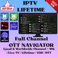 OTT NAVIGATOR OTT TV  LIFETIME FULL CHANNEL