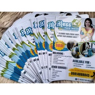 A5 GLOSSY COLORED FLYERS GOOD QUALITY