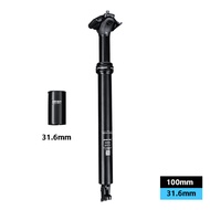 RYET X-FUSION Manic Gravel Dropper Seatpost 27.2mm 30.8mm 31.6mm 50/100mm Travel Internal Cable For 