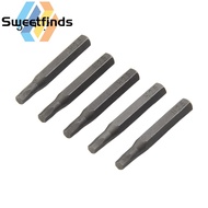 【SWTF】H4×28mm Small Hex Screwdriver Bits H0.7 H0.9 H1.5 H2 H3 H4 4mm Hex Shank