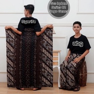 Hematku Sarung Batik Anak Sd-Smp//Sarung Batik Remaja//Sarung Batik