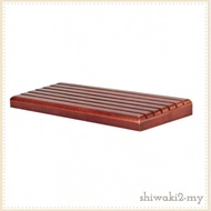 [ShiwakibcMY] Premium Rubber Wood Medal Display Stand Multi Function Award Shelf Challenge Coin Orga