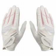 Taylormade Golf 女士 Intercross 手套一對/白色/粉色 /CCN53 /U31236