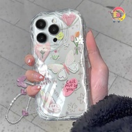 GL020 Premium Case Melting Butterfly Bracelet Softcase / Casing Hp For XIAOMI REDMI A5 POCO M3 C71 1