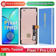 6.7" Super AMOLED lcd For Google Pixel 7 Pro Display GP4BC GE2AE GFE4J Digital Touch Screen For Goog