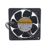 Sanyo 9WF1224H1D03 24V 0.32A 12038 12CM Fenaco Fan