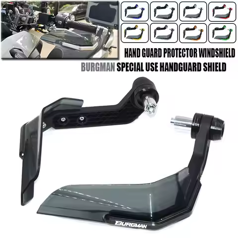 For AN200 AN250 AN400 AN650 Burgman AN 125 250 400 650 Motorcycle Handguard Hand Shield Protector Wi