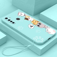 Casing VIVO 1915 1907 1718 1719 1716 1724 1713 1714 1723 1726 Soft Case Straight Edge Customized Mobile Phone Protective Cover TPU Multiple Cute Cat Shell