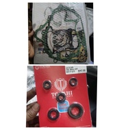 GASKET+OIL SEAL  ENJIN LC135 V1 V2 V3 V4 V5 V6 LC135 GASKET ENJIN OIL SEAL GETAH ENJIN 4SPEED