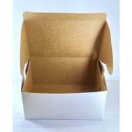4X6X3 CAKE BOX / KRAFT CAKE BOX 100PCS /PKT (Moq: 300Pcs/Pkt)