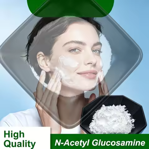 Cosmetics Ingredients N-Acetyl Glucosamine Powder NAG For Skin Whitening Moisturizing Remove fine li