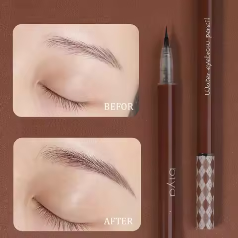 Water Brow pencil Color natural waterproof hold makeup color is not easy to faint makeup Extremely f