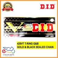 D.I.D DID T-RING 428VT SEALED CHAIN GOLD CHAIN RANTAI RING T EMAS [100% ORIGINAL D.I.D] 428VT-122ZB 