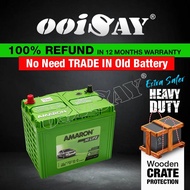 AMARON HI LIFE NS70L | 65D26L (MF) - 50AH - Car Battery - PROTON Waja, Sentra, Cefiro, Sonata