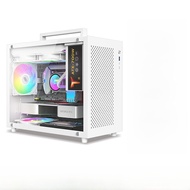 Bộ Điều Khiển Máy Tính Để Bàn Mini S9 White 240 Water Cooling Side Transparent Handheld Desktop Comp