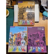 USED Cambridge English Think 2nd Edition - Level 2 or Level 3  - Student's Book (level 2) or Workboo