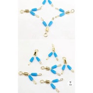 Mani link lock to tie anti-tangle fishing rod number 9 (Combo 2c)_2 sizes.