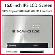 16 Inch 120Hz Laptop LCD Screen NE160QAM NZ1 NE160QAM-NZ1 Display Matrix Panel Replacement 3840x2400