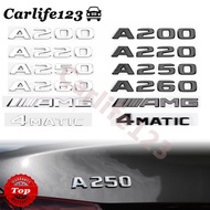 Mercedes Benz A-Class A180 A200 A220 A250 A260 A45 A35 AMG 4MATIC Logo Rear Badge Sticker Emblem