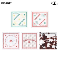 InsaneCl BANDANA Unisex Bandana Scarf Satin Silk Printed Square Scarf