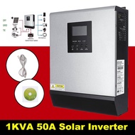 1KVA Inverter 50A Built-In MPPT PWM Solar Charger Controller Pure Sine Wave