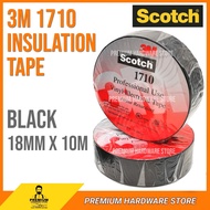 3M 1710 BLACK INSULATION TAPE 18MM X 0.18MM X 10M
