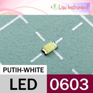 0603 Single Color LED SMD SMT WHITE-WHITE