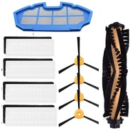 แปรงตัวกรอง Hepa ลูกกลิ้งด้านเครื่องดูดฝุ่นหุ่นยนต์อะไหล่สำหรับ Ecovacs Deebot N79 N79s Dn622 N79w อ