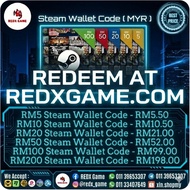 [REDXGAME.COM] STEAM MYR STEAM MALAYSIA CODE CODE INSTANT BIG PACKAGE