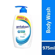 ANTABAX ANTIBACTERIAL SHOWER CREAM FRESH 650ML + FREE 50%