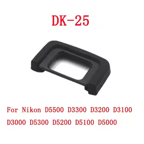 Rubber Eyepiece Eyecup Eye Cup Replace DK-25 for Nikon D5600 D5500 D5300 D5200 D5100 D5000 D3500 D34