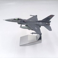 1/100 F16C Jet Fighter Simulation Alloy Military Airplane Airplane Model Static Ornaments Finished P